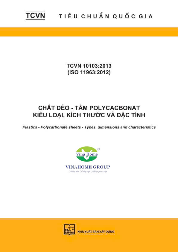 Tiêu chuẩn Châu Âu:  ISO 11963:2012
