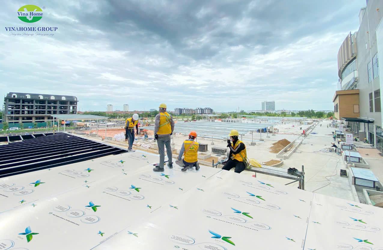 Công trình tấm lợp Vinahome Huế