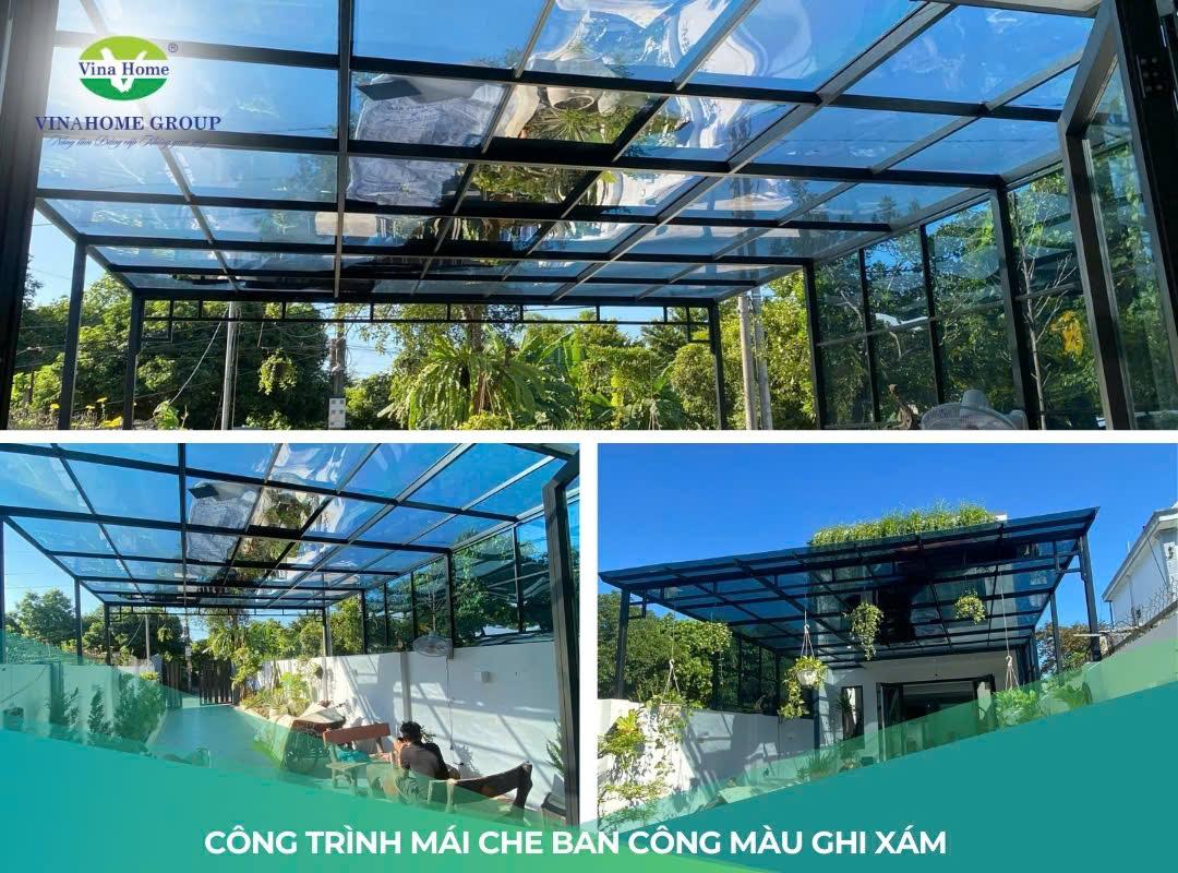Tấm lợp lấy sáng poly 4,8mm đặc