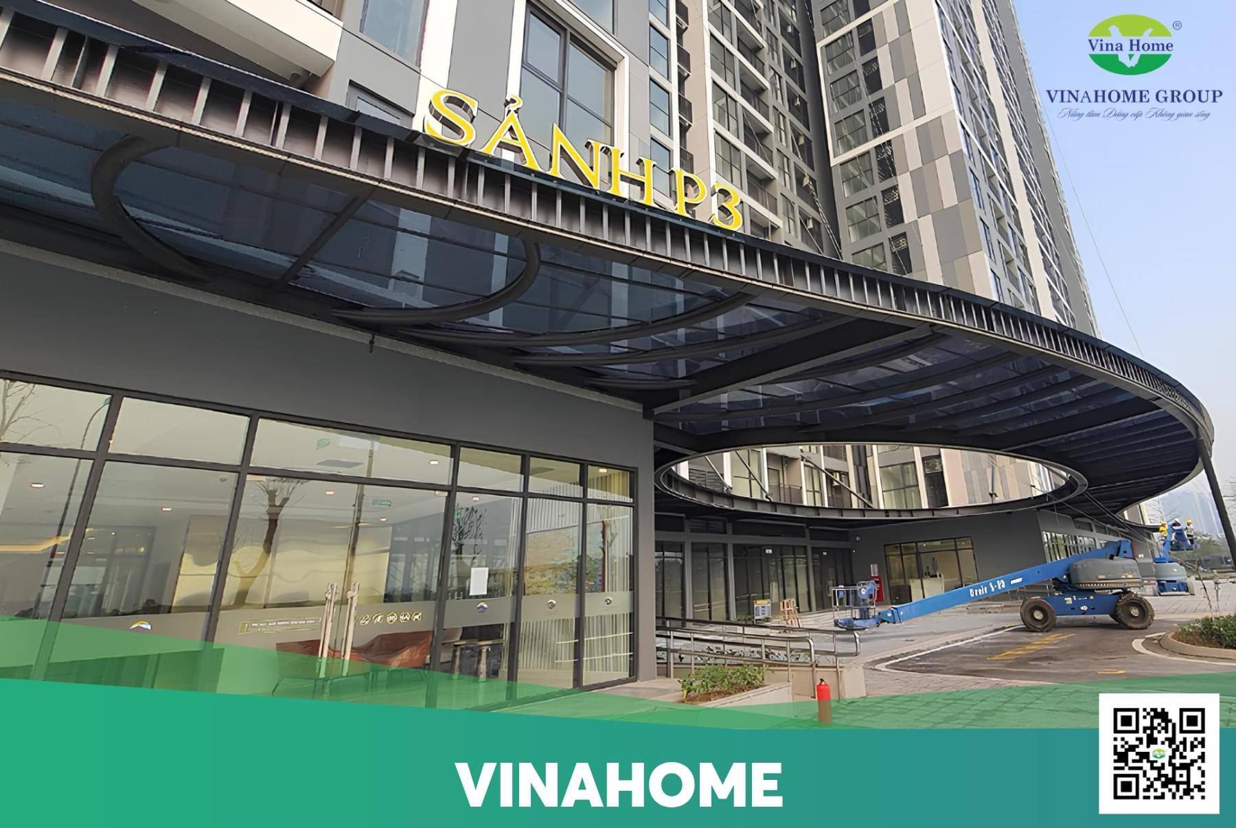 Sảnh L8 - VinHome Ocean Park - Tấm Poly 10mm Ghi Xám VIN 006