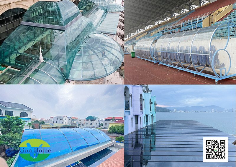 Tấm Lợp Lấy Sáng Polycarbonate VinaHome Chất Lượng Cao