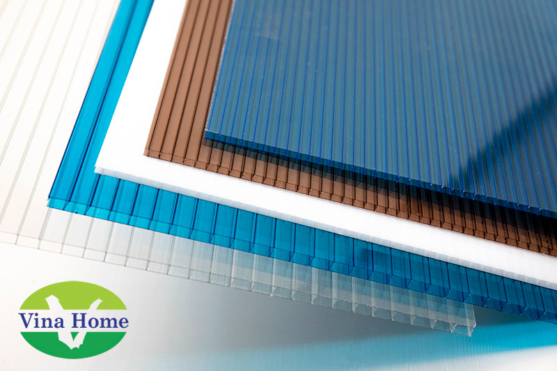 Tấm Lợp Lấy Sáng Vinahome Rỗng 4.5mm (ly) tiêu chuẩn