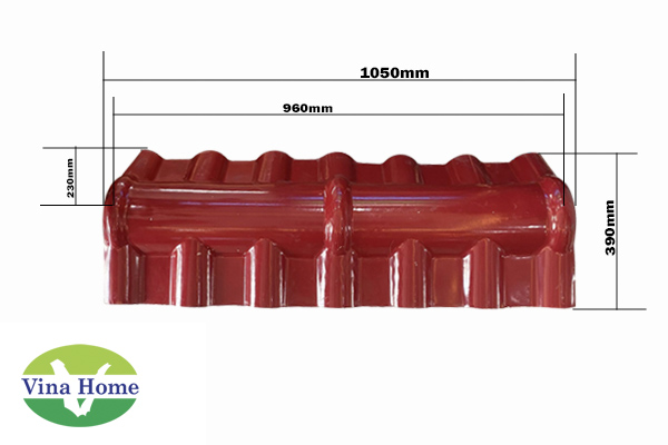 Úp nóc ngói tôn nhựa PVC