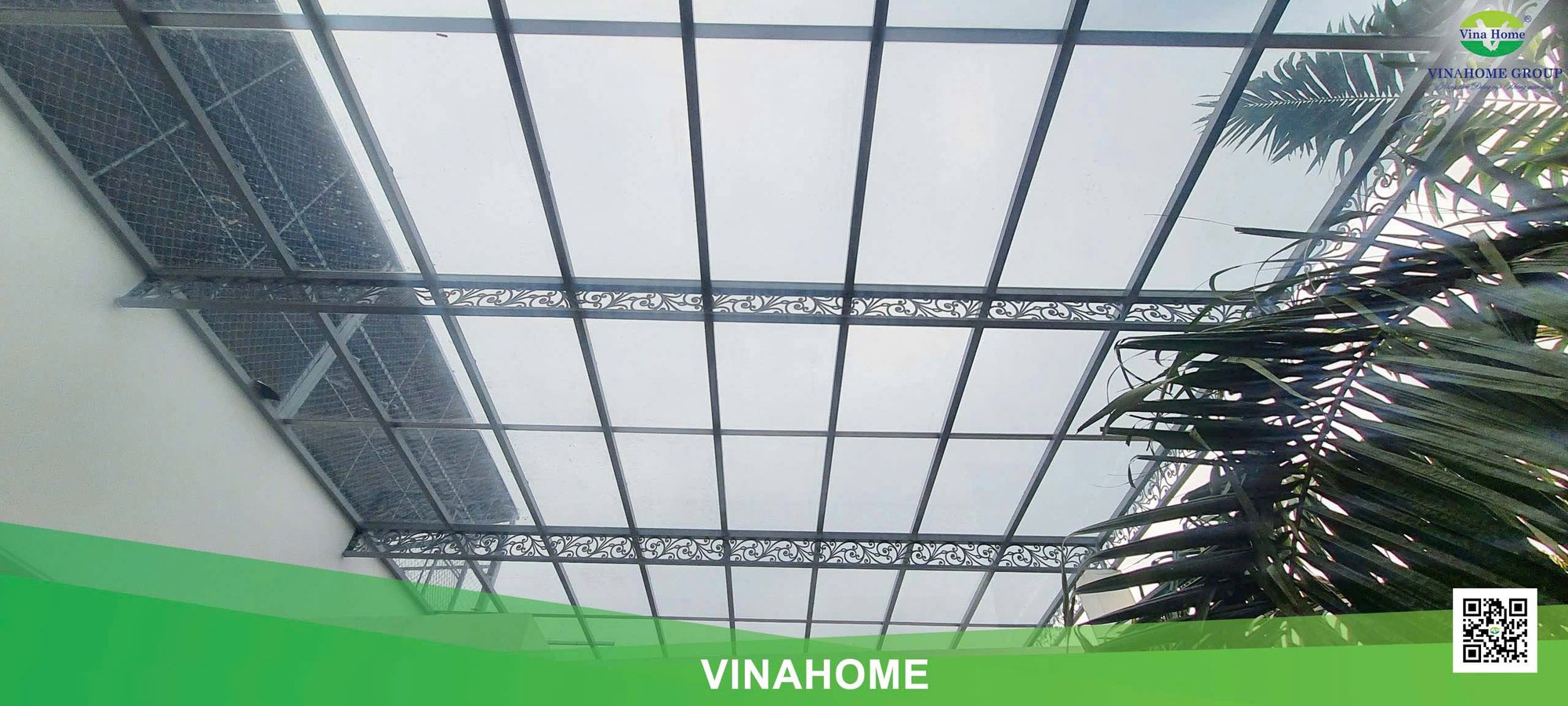 Mái che nhựa Poly trong suốt