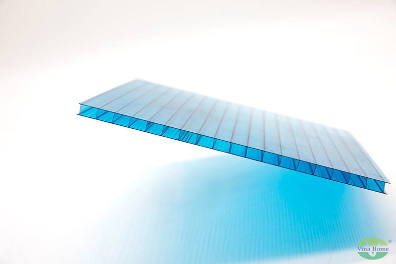 Tấm Lợp Lấy Ság Poly Rỗng 5mm cao cấp