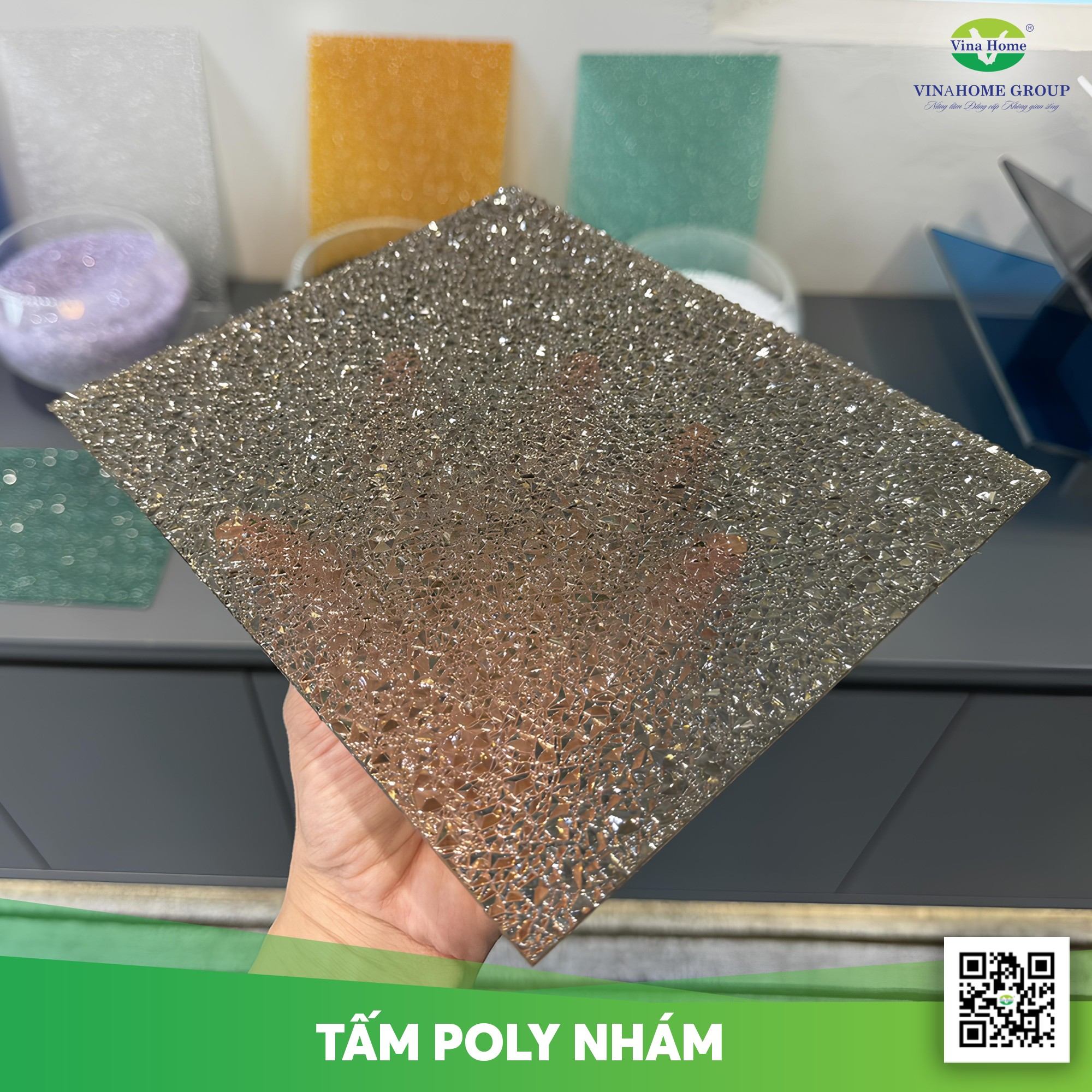 Tấm lợp lấy sáng sần 5mm