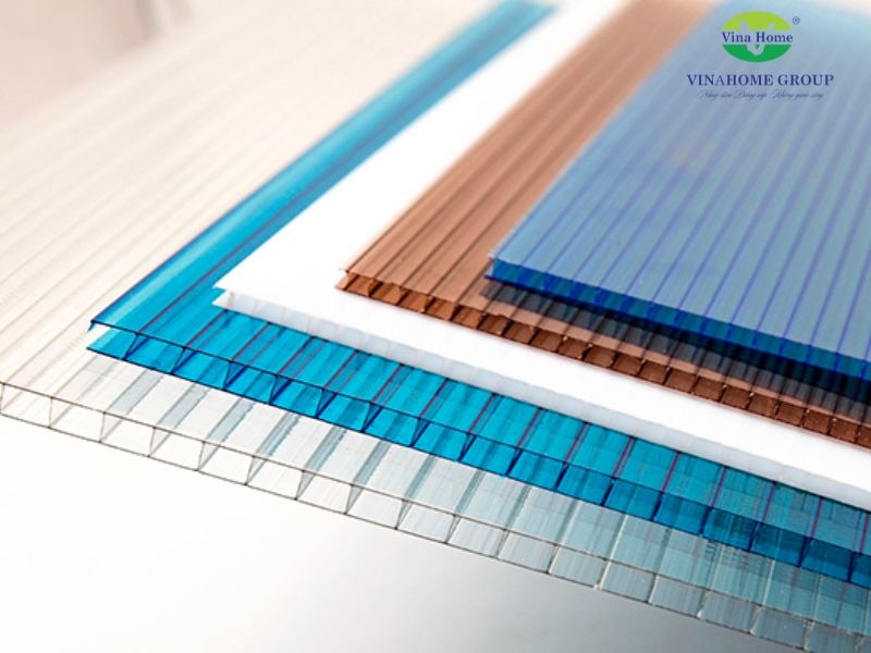 Nhựa Polycarbonate rỗng Vinahome