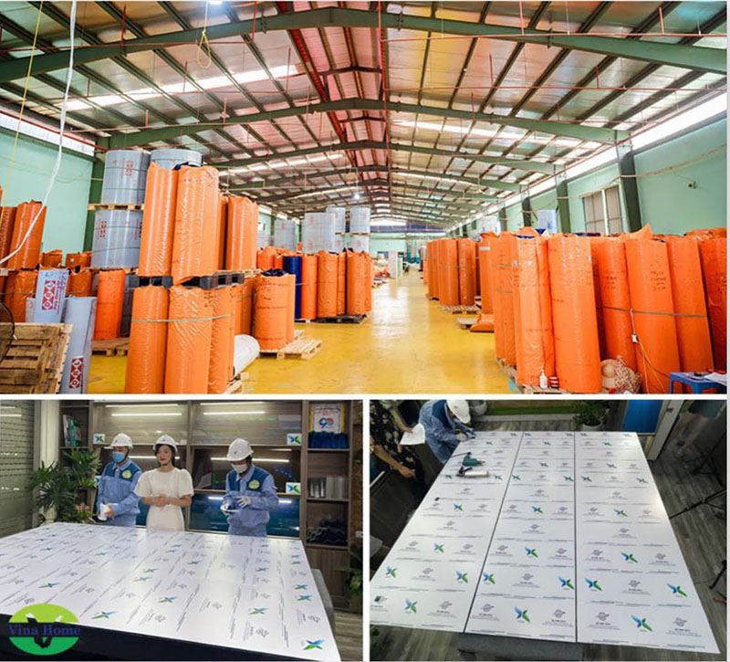 Báo giá tấm lợp lấy sáng Polycarbonate nhãn Vinlite của Vinahome
