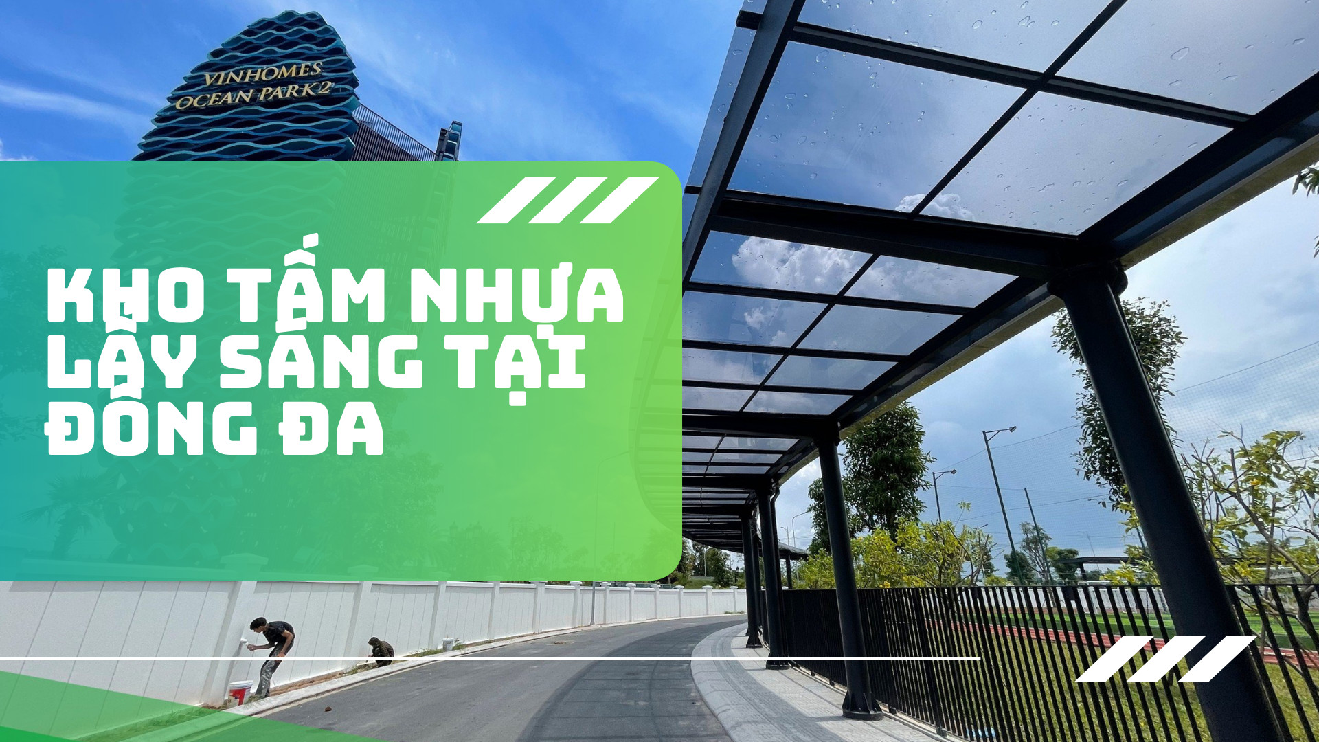 Kho tấm nhựa lấy sáng tại Đống Đa