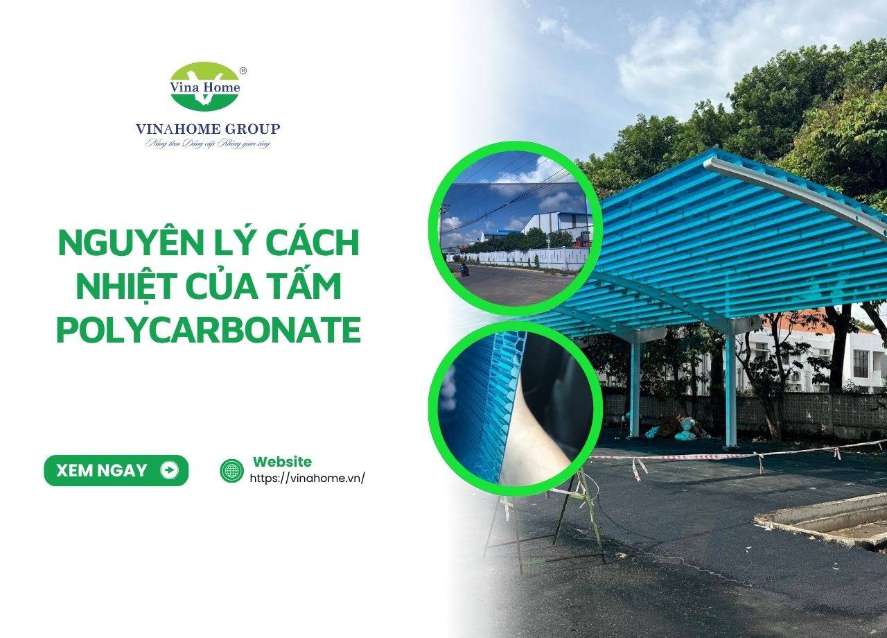 Nguyên lý cách nhiệt của tấm Polycarbonate và ứng dụng thực tế