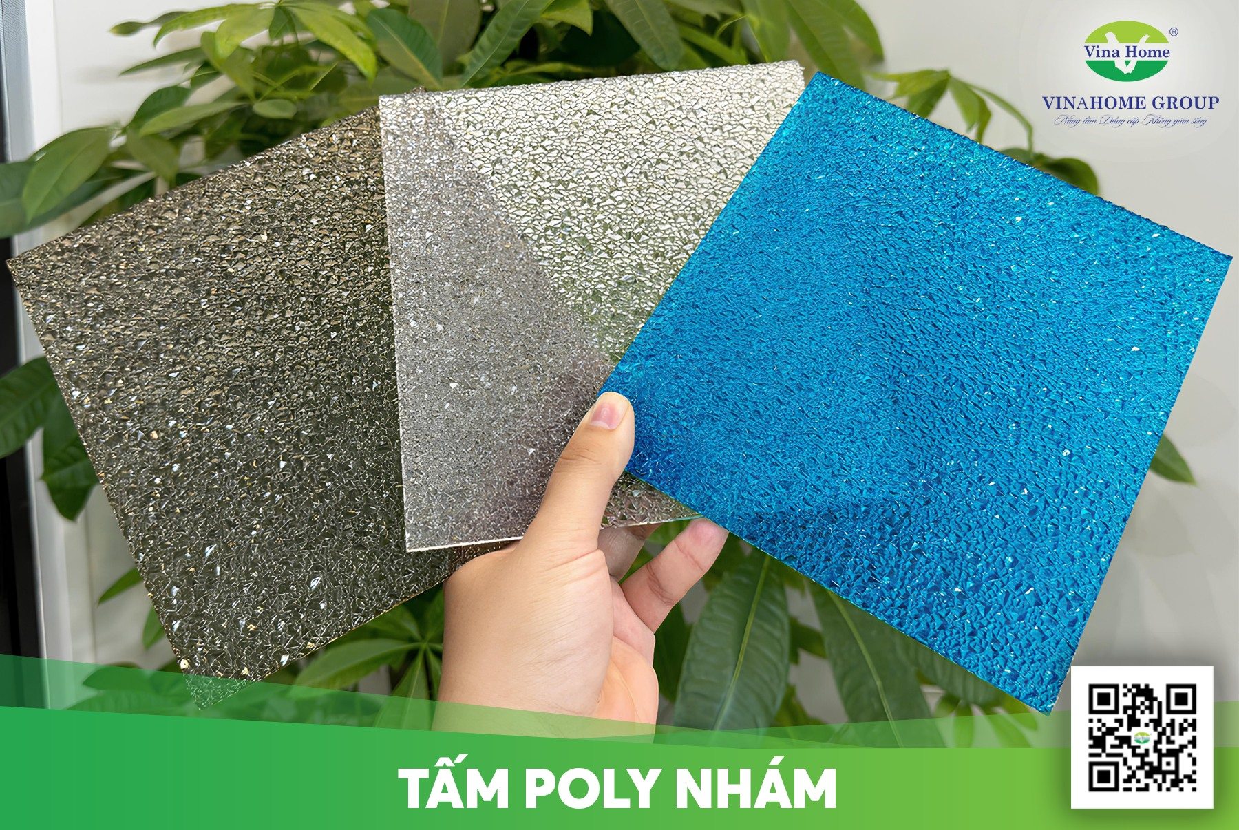 Sản phẩm tấm Polycarbonate nhám